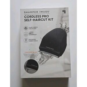 Sharper Image Cordless Pro Self-Haircut Kit | Waterproof Head Shaver | New